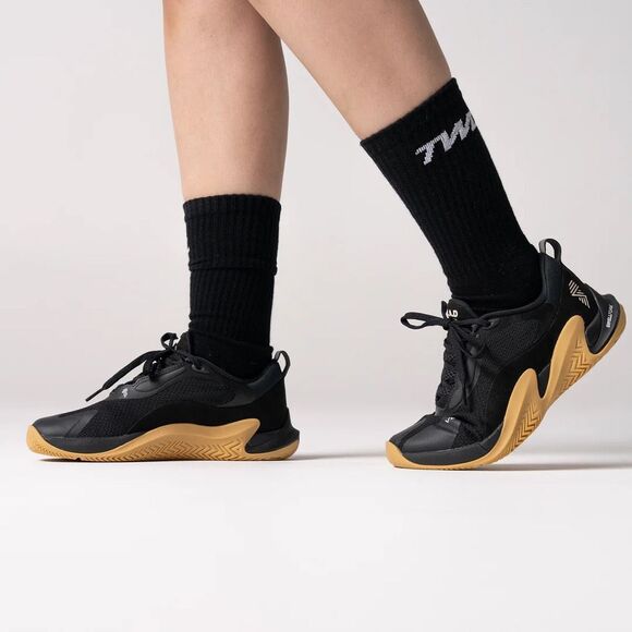 R.A.D One V2 Unisex Black and Gum Performance Gym Training Competition Shoe - Picture 12 of 13